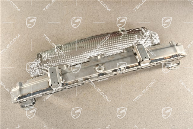 Bumper reinforcement rear, with heat protection USA