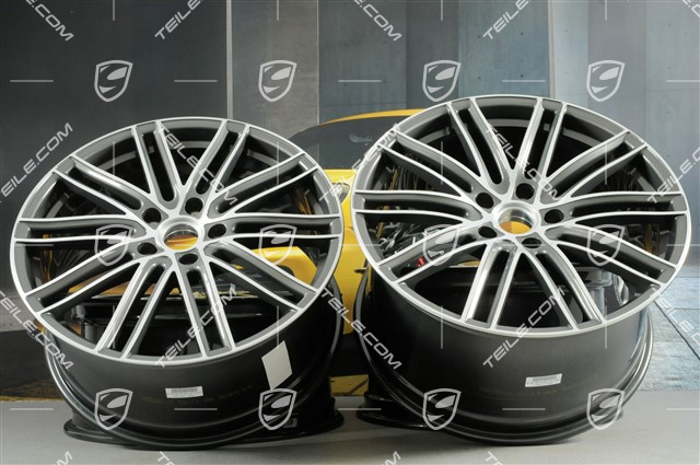 21" Felgensatz Turbo IV, 9,5J x 21 ET71 + 11,5J x 21 ET69 21" Felgensatz Turbo IV, 9,5J x 21 ET71 + 11,5J x 21 ET69