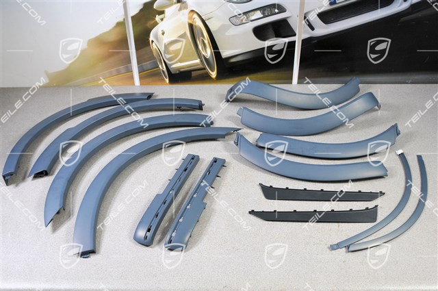 Aerokit Sport Design package set: front spoiler + rear bumper spoiler + sill cover + flared wheel arches + rear lid spoiler