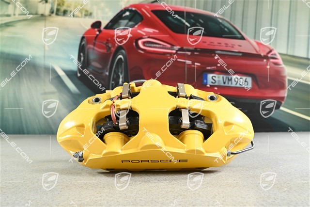 Turbo, Zacisk hamulcowy, PCCB, Żółty, L
