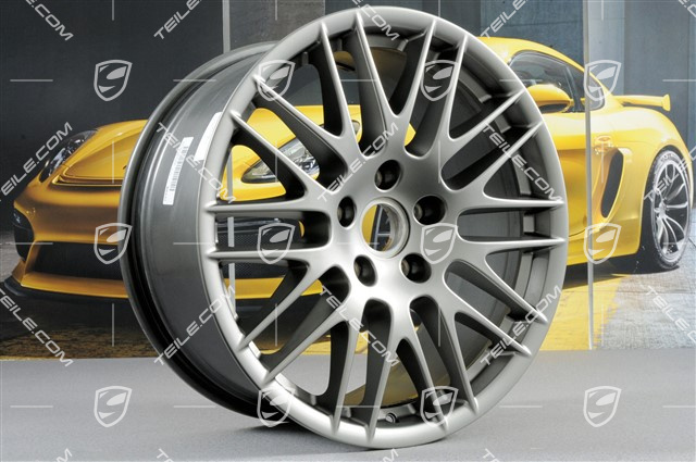 20-inch RS Spyder Design wheel, 9,5J x 20 ET47, Platinum satin-mat