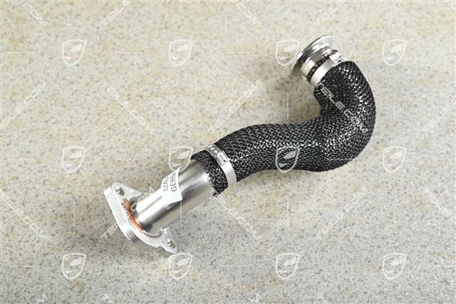 Connecting pipe to Heat dissipator, exhaust gas recirculation, Diesel 3.0L