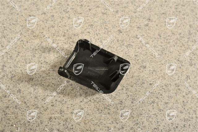 Türverkleidung Zuziehgriff, Abdeckblende, Hinten, Schwarz, R
