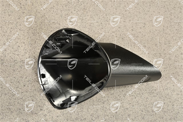 Aussenspiegel, Spiegelfuss, Abdeckkappe, Satinschwarz, R