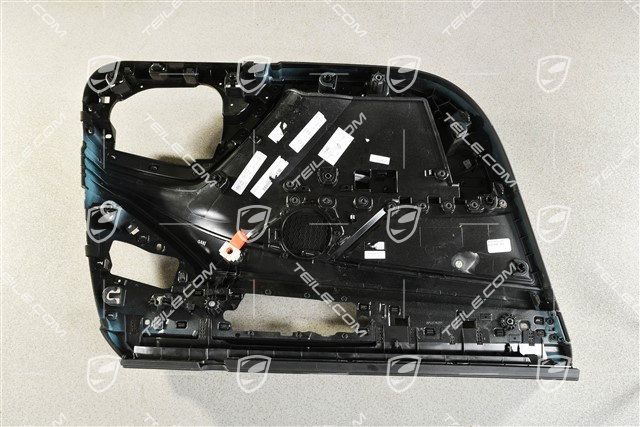 Turverkleidung, vorne, leder/alcantara, Schwarz, R, (beschadigt leder)