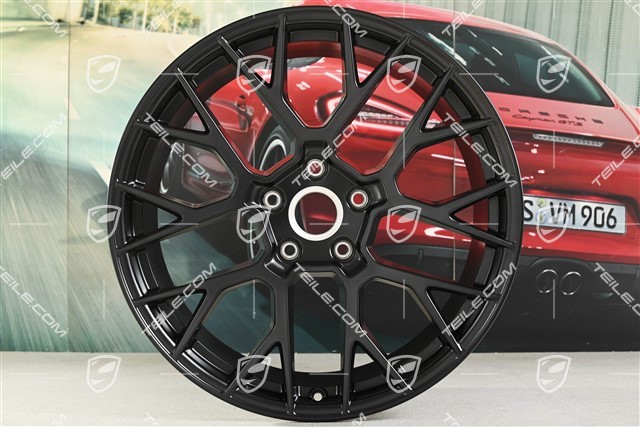 21" Felga RS Spyder, 11,5J x 21 ET67, czarny satynowy półmat