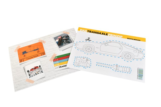 Kinderbastelset Transaxle Prinzip, Porsche 928, Porsche Museum
