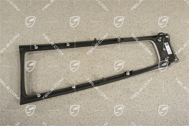 Zierblende Mittelkonsole, Aluminium-gebürstet