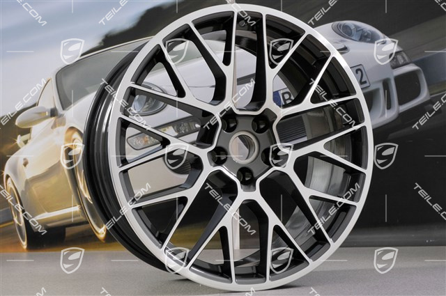 20-inch RS-Spyder Design wheel set, titanium, 9J x 20 ET 26 + 10J x 20 ET19