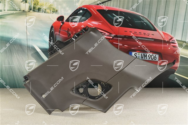 Targa, Tapicerka tylna skórzana, Agate Grey, L