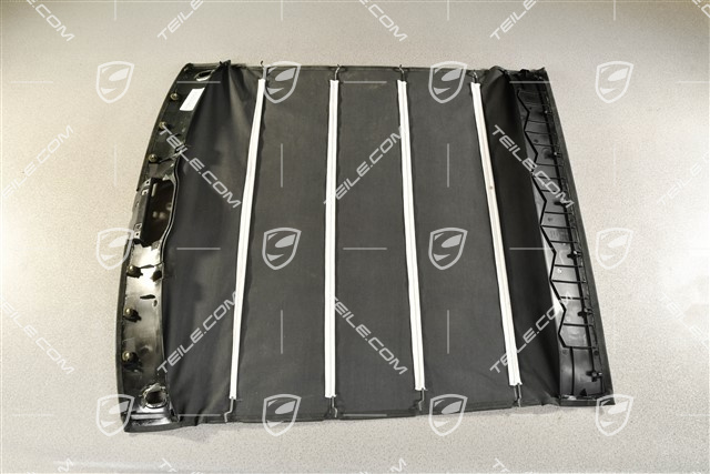 Dachverkleidung, coupé ohne Schiebedach, Alcantara, schwarz