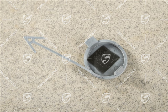 Tow hook hole plug