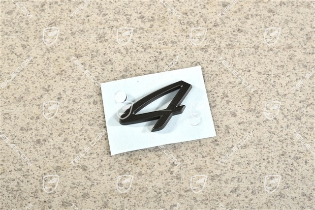 Logo "4", black