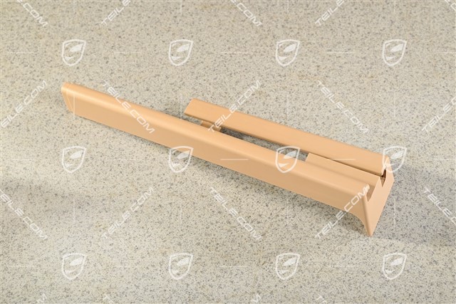 Abdeckschiene für Vordersitz, Luxorbeige, L