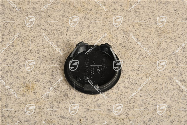 Speedster, Verschlussdeckel, Notbetätigung Schwarz