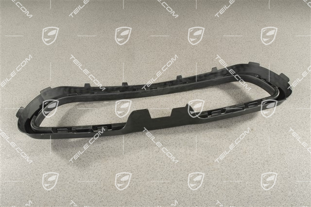 Retaining frame centre, middle radiator, black