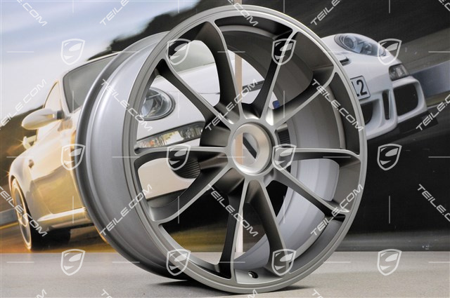 20" Felge GT3, 9J x 20 ET55, Platinum-Seidenmatt