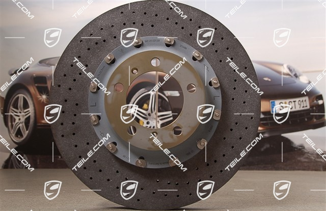 PCCB Ceramic brake disc, GT2/GT3, L