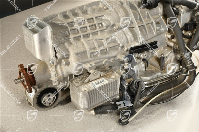 C4, Transmission PDK 7-Speed, with limited slip differential electrically controlled rear diff. lock, PTV PLUS