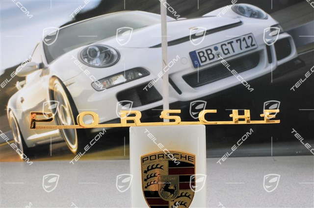 Logo "PORSCHE", 356B-T5, body Logo "PORSCHE", 356B-T5, body