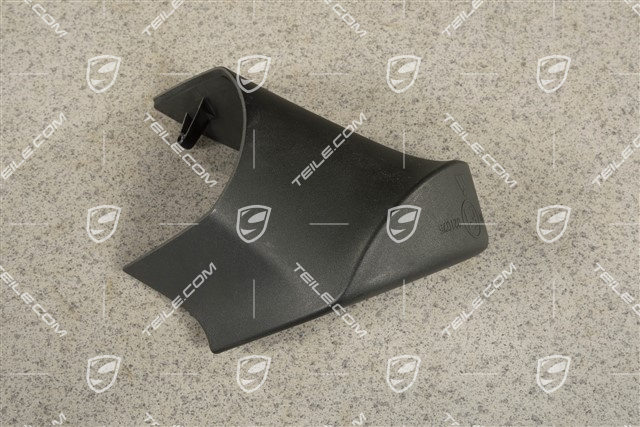 Aussenspiegel, Spiegelfuss, Abdeckkappe, Satinschwarz, L