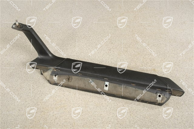 Armlehne, Vorne, Kunstleder, Schwarz, L