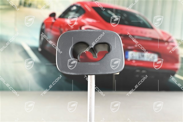 Blende für Netztrennwand Halter, Hinten, R