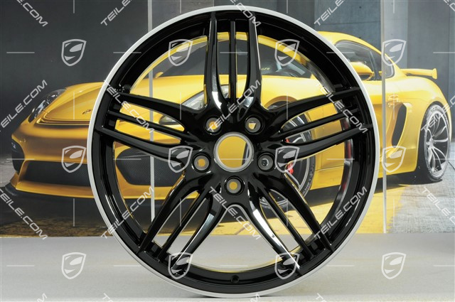 20-inch Sport Design Black wheel set, 8,5J x 20 ET51 + 11J x 20 ET70