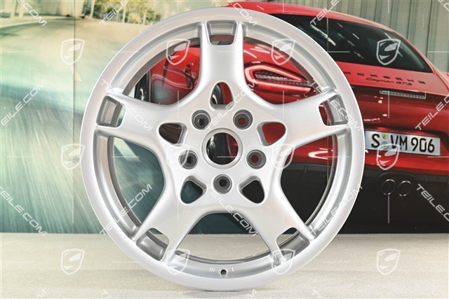 19" Komplet felg Carrera S, 8J x 19 ET57 + 11J x 19 ET67