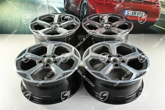 20" Taycan Offroad Design Felgensatz, 9J x 20 ET54 + 11J x 20 ET60