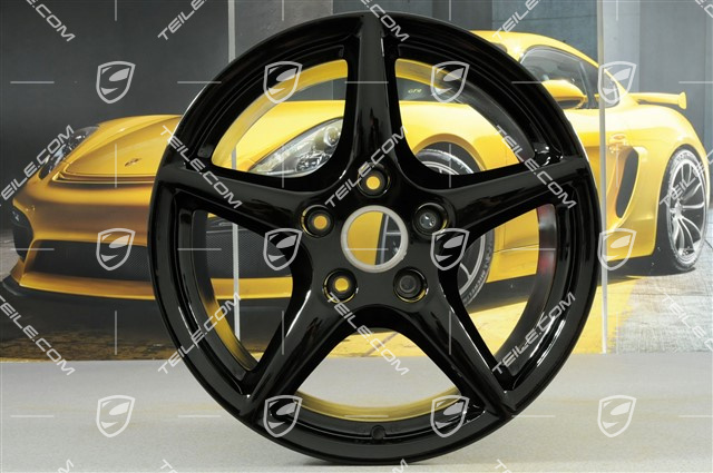 18" Felga Carrera III, 10J x 18 ET58, BBS, czarny wysoki połysk