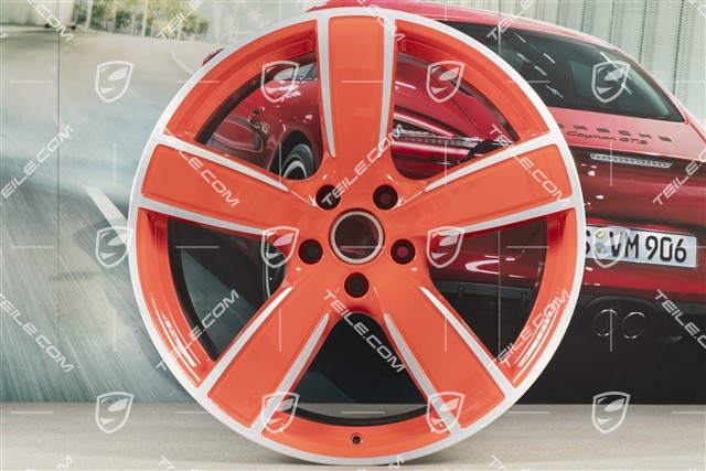 22" Felga Sport Classic, 11,5J x 22 ET52, Lava Orange