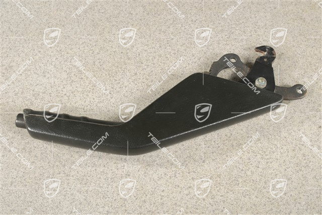 Handbremshebel, Schwarzes Leder