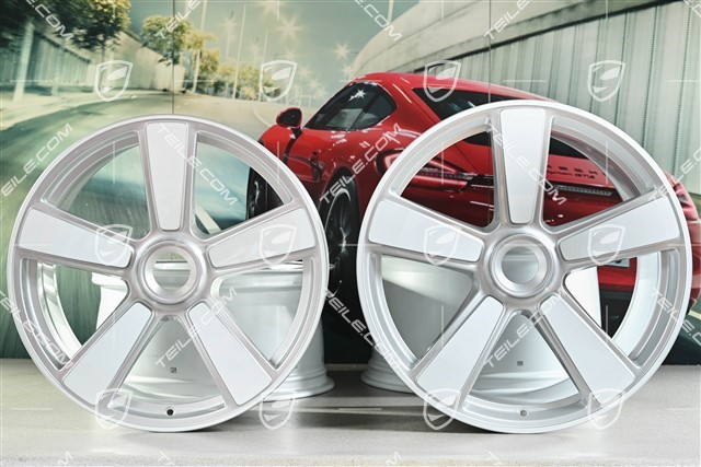 20+21" Sport Classic II wheel rim set, front rims 9,5J x 20 ET44 + rear rims 12J x 21 ET70