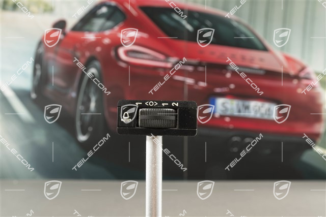 Headlight levelling switch