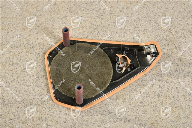 Cover, Center, Leather, Sand Beige