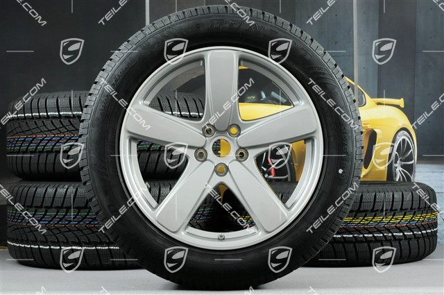19-inch "Sport Classic" winter wheels set, rims 8J x 19 ET21 + 9J x 19 ET21, NEW Dunlop winter tyres 235/55 R19 + 255/50 R19, with TPMS