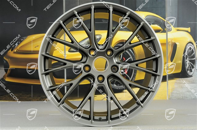 20" Felge RS SPYDER Design, 11,5J x 20 ET76, Platinum-Seidenmatt