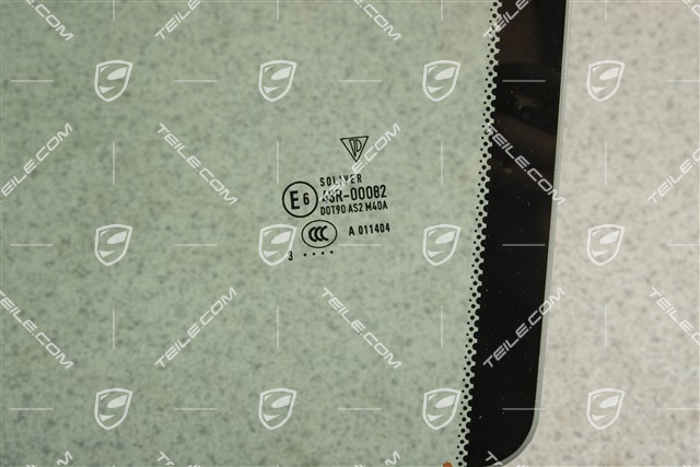 Hintertür, Seitenscheibe, kurzer Radstand, Wärmaschutzglas getönt, L