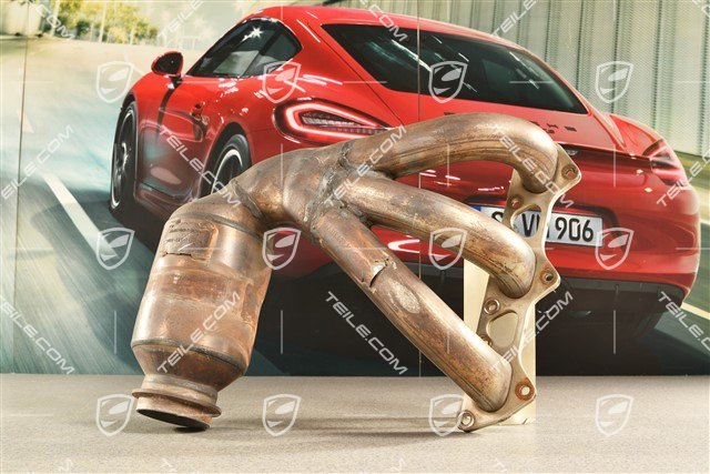 Catalytic converter, GT3 CUP,  cyl. 4-6 (damaged)