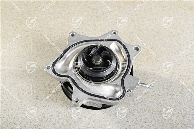 Water pump, complete with pulley