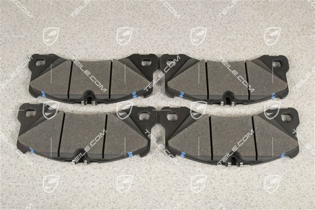 Brake pads, front axle, 18"