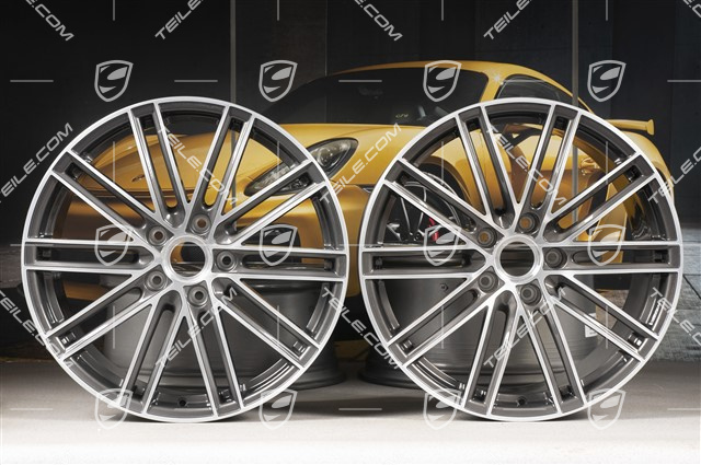 20-inch Turbo IV wheel rim set, 8,5J x 20 ET57 + 10,5J x 20 ET47