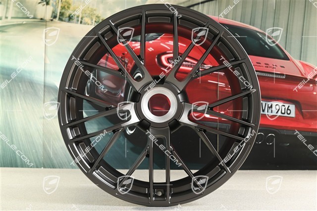 20" Turbo S wheel, 9.5J x 20 ET44, centre-lock, Turbonite / rhodium grey