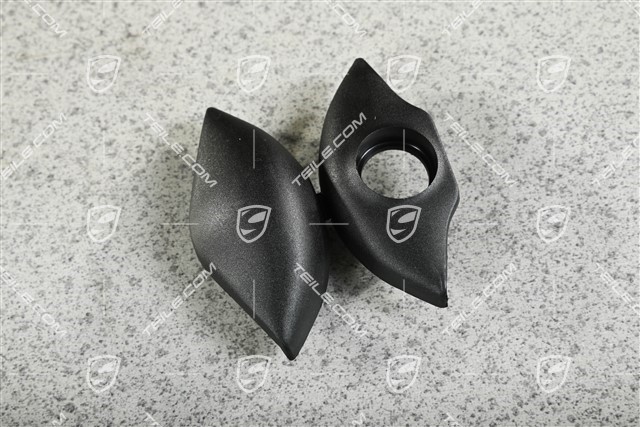 Seat belt Rosette, Black, L=R