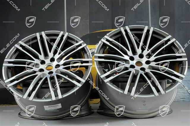 21-inch Turbo III alloy wheels set, 9J x 21 ET26 + 10J x 21 ET19 21-inch Turbo III alloy wheels set, 9J x 21 ET26 + 10J x 21 ET19