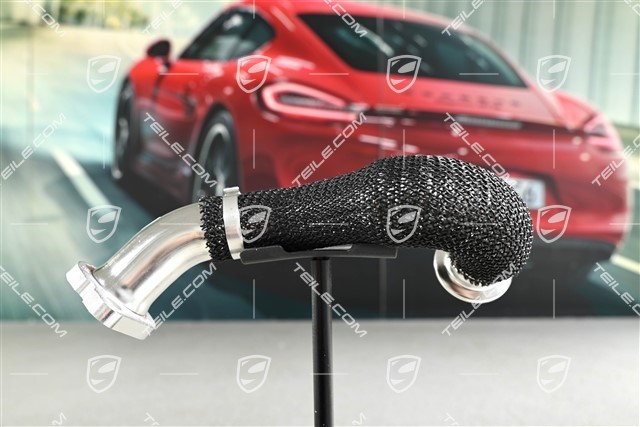 Connecting pipe to Heat dissipator, exhaust gas recirculation, Diesel 3.0L