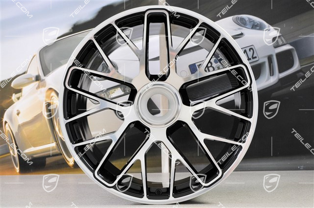 20-inch Turbo S wheel, central lock, 11,5J x 20 ET56, in black