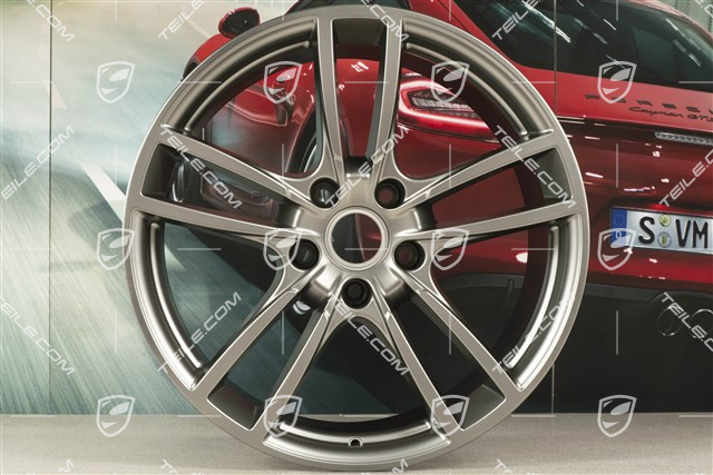 20" Cayenne Sport wheel rim, 10,5J x 20 ET55, platinum satin matt
