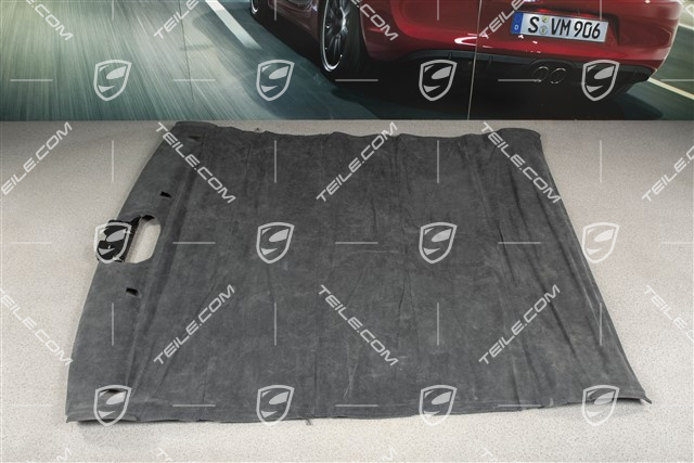 Dachverkleidung, coupé ohne Schiebedach, Alcantara, metropolblau